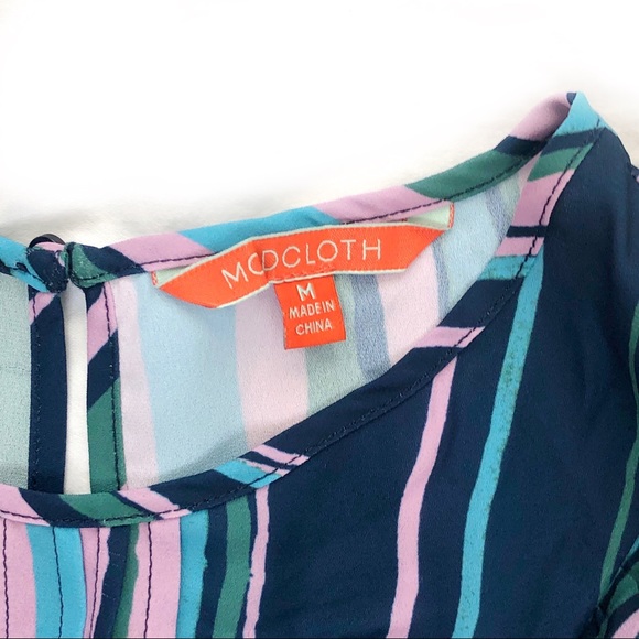 NWOT ModCloth striped dress - Picture 7 of 12